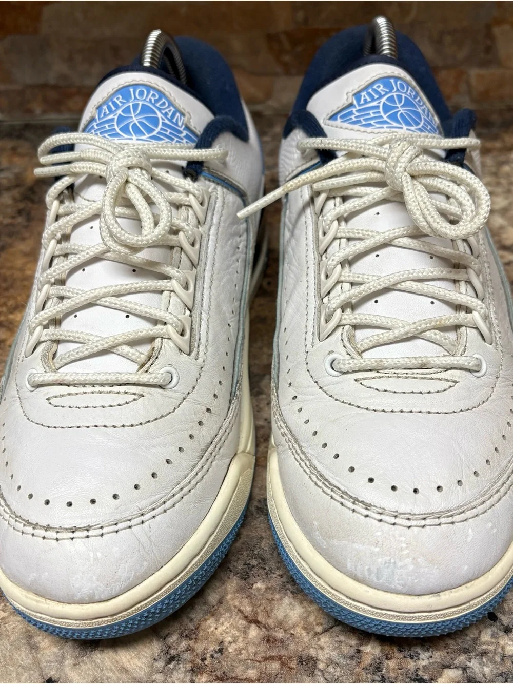 Air Jordan 2/3 UNC White/University Blue Size 8